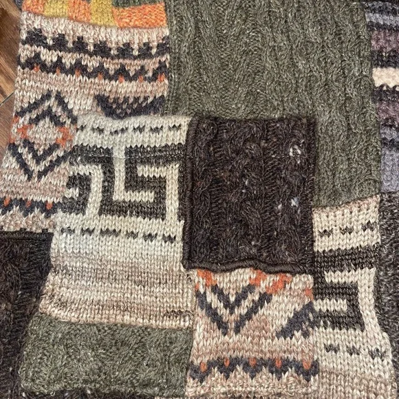 Ralph Lauren Double RL Multicolor Patchwork Cardigan - Picture 4 of 15